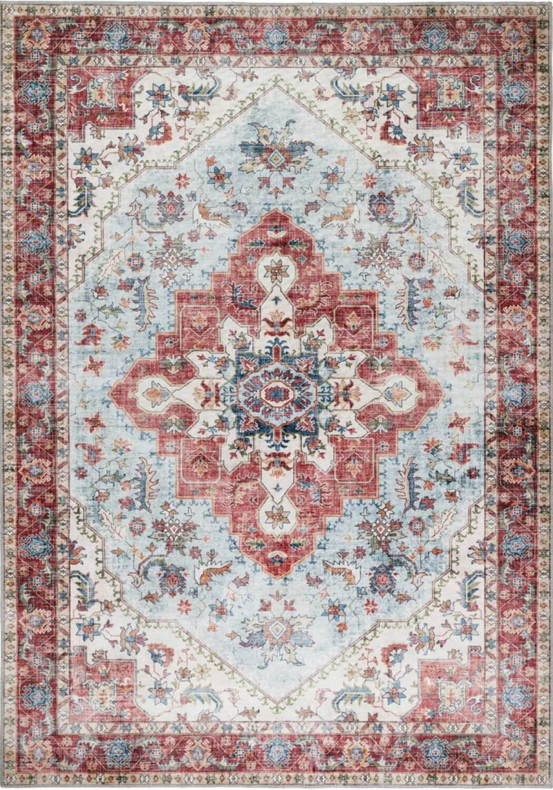 Washable Rug Marrakesh Red