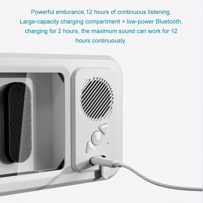 Waterproof Bluetooth Box Shower Speaker 360° Rotation