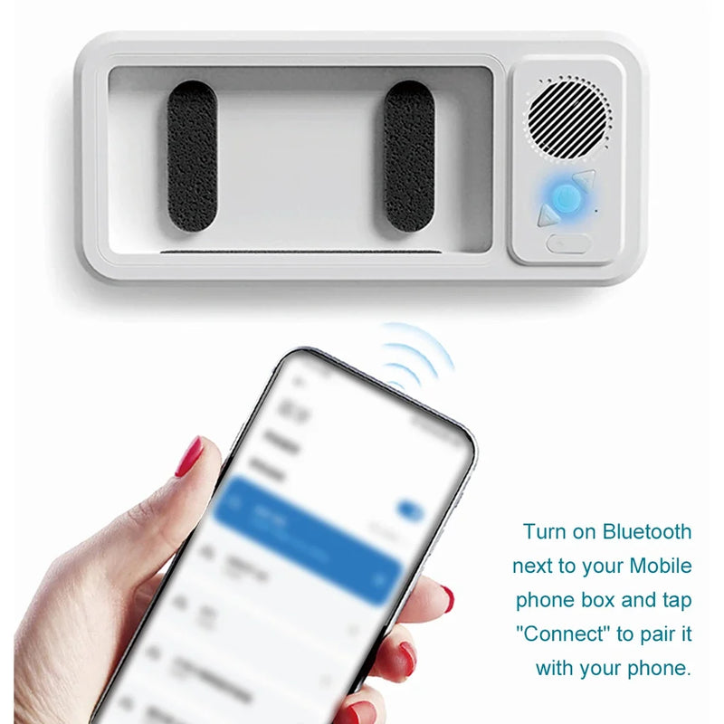Waterproof Bluetooth Box Shower Speaker 360° Rotation
