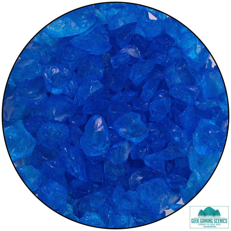 Weird Crystals Large - Blue