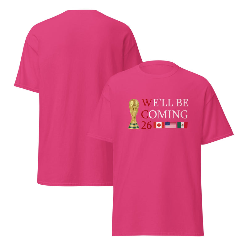 Scotland World Cup Shirt – We’ll Be Coming 2026 Football Unisex Cotton T-Shirt
