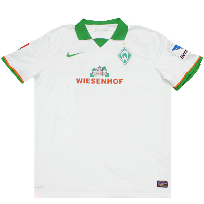 Werder Bremen 2013-2014 Away Shirt *PETERSEN 24 (Excellent) XL