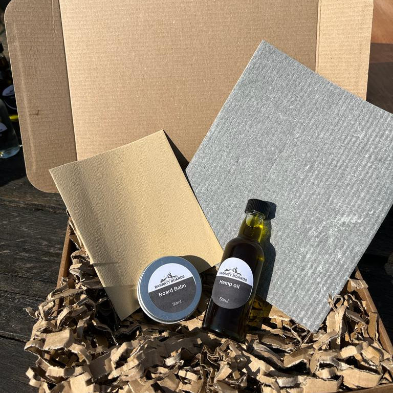 Barratt Boards complete chopping board care box