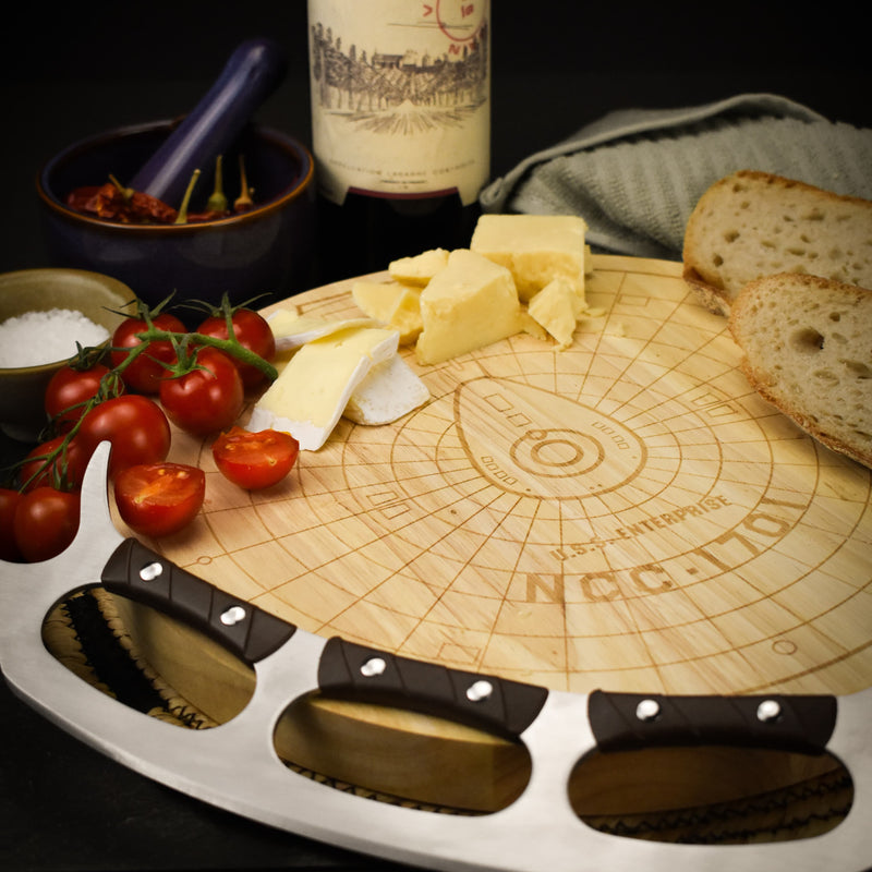 Star Trek™ Enterprise Pizza Board