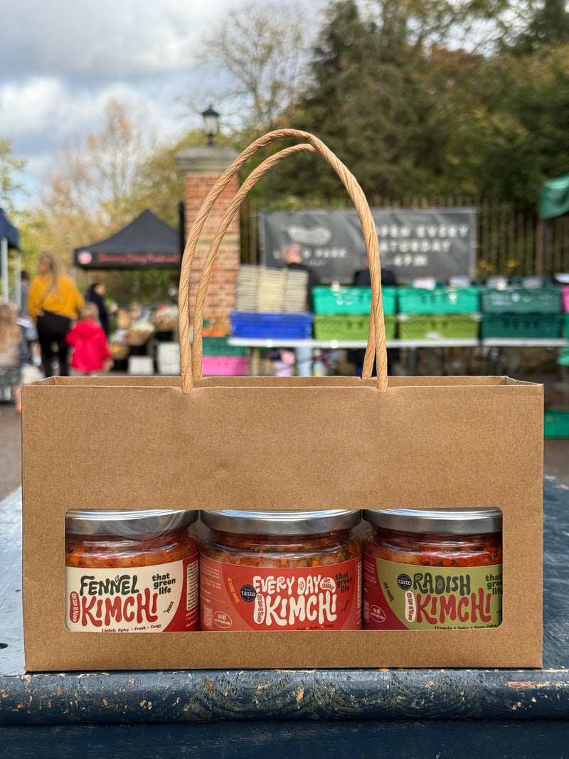 Kimchi Lover Gift Set - (Every Day Kimchi - Radish Kimchi - Fennel Kimchi)