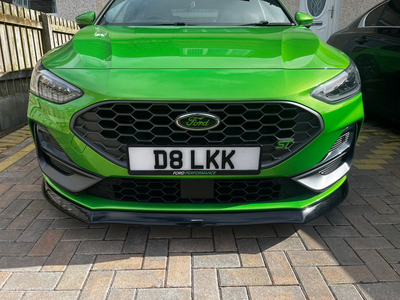 Ford Performance Number Plate Surrounds – Multi-Colour Logo | Sold as a Pair