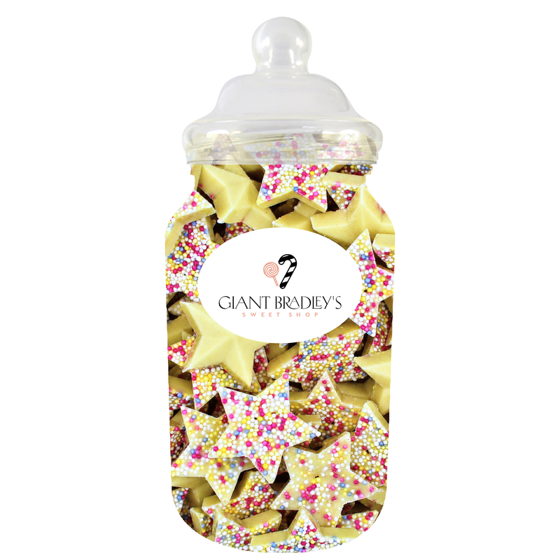 White Chocolate Snowie Stars