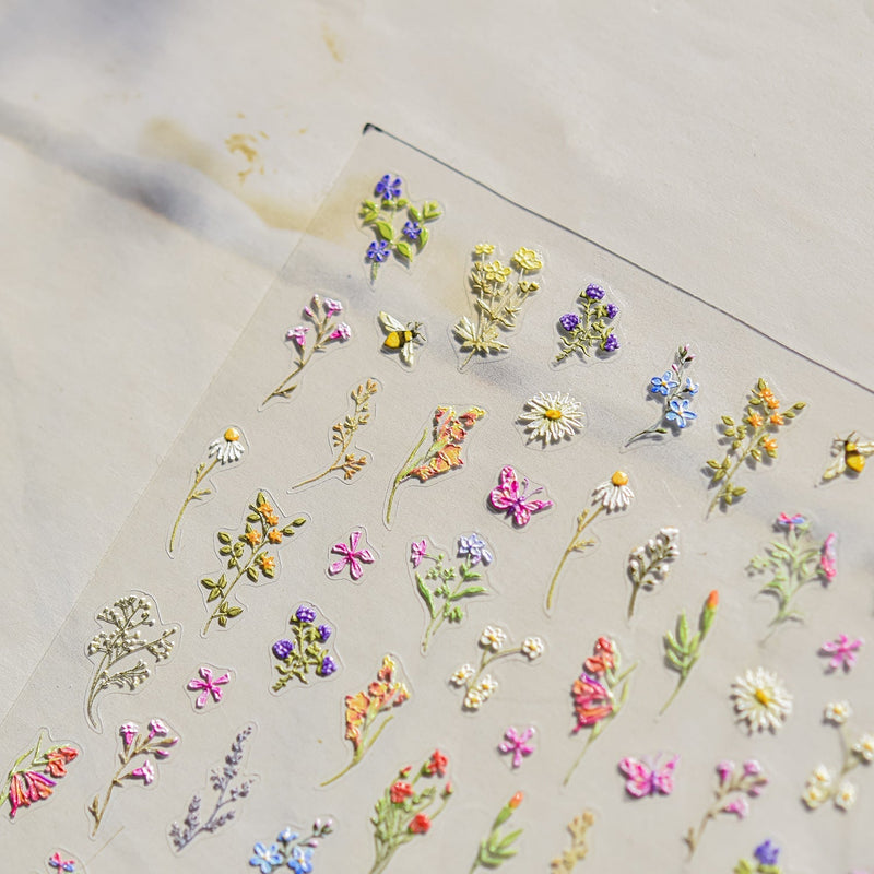 Hello Claws | Spring Wild Flower Nail Deco Sticker