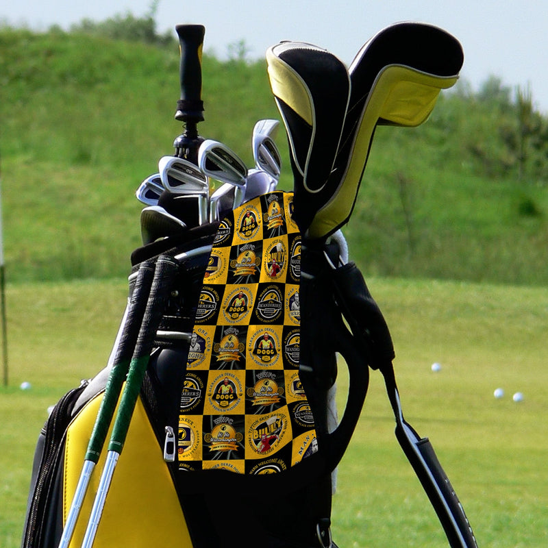 Wolverhampton - Football Legends - Retro Lightweight, Microfibre Golf Towel