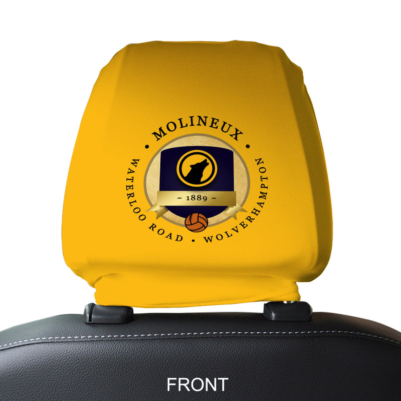 Wolverhampton Molineux - Football Legends - Headrest Cover