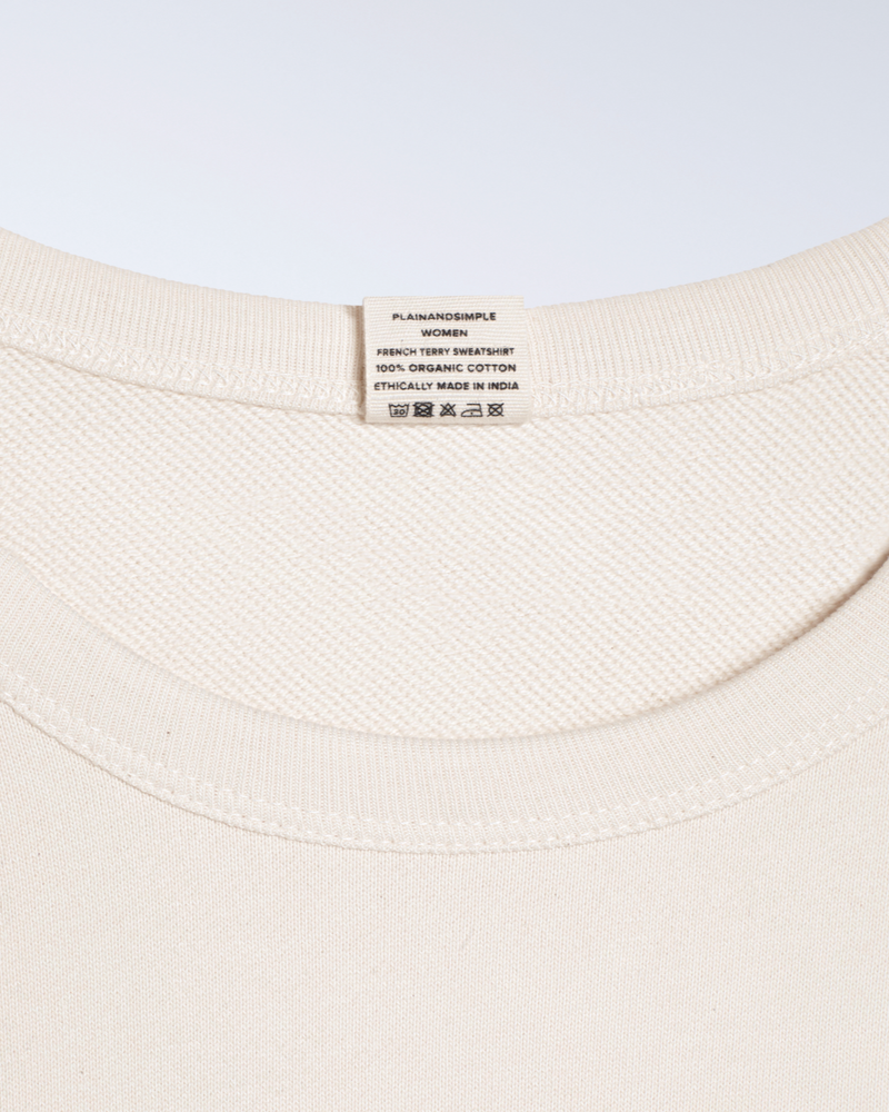 French Terry Organic Sweatshirt