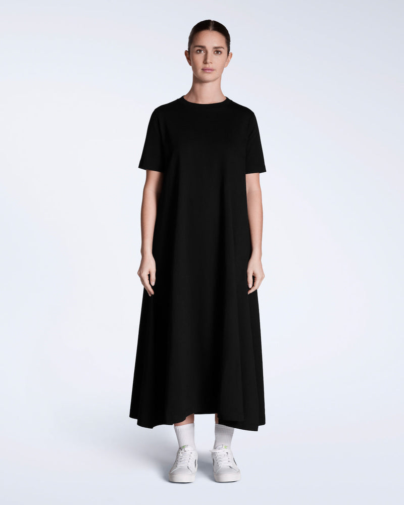 Long Line Organic T-Shirt Dress