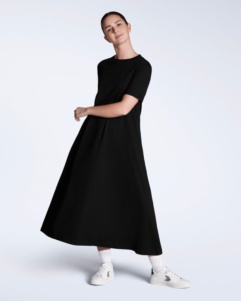 Long Line Organic T-Shirt Dress