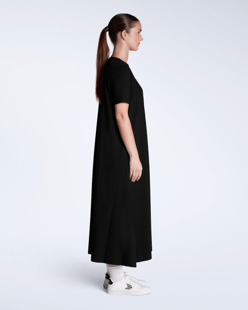 Long Line Organic T-Shirt Dress
