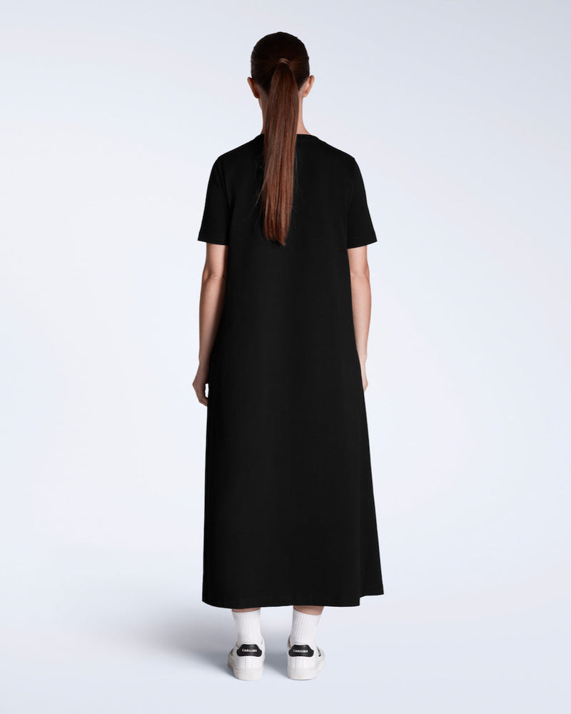 Long Line Organic T-Shirt Dress