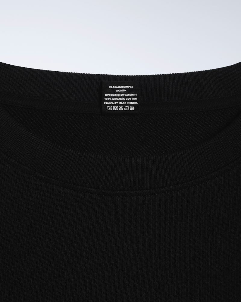 Oversized Organic Sweatshirt