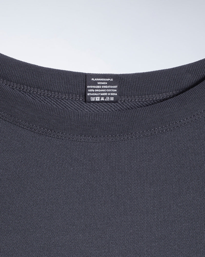 Oversized Organic Sweatshirt