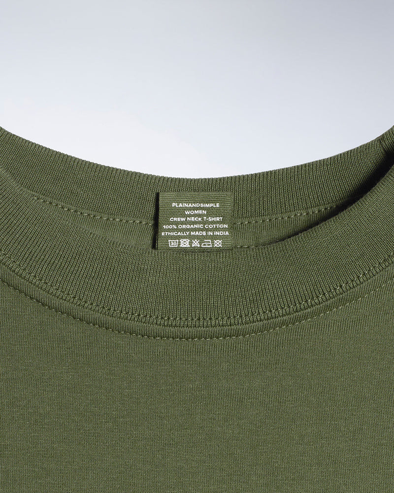 Crew Neck Organic T-Shirt