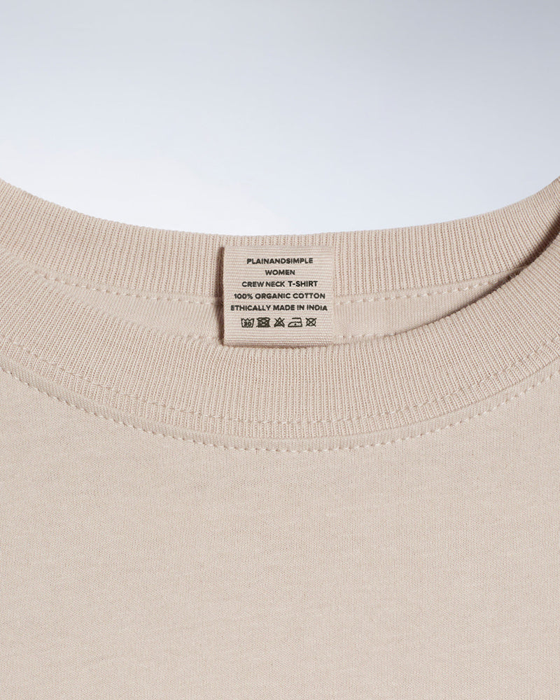 Crew Neck Organic T-Shirt
