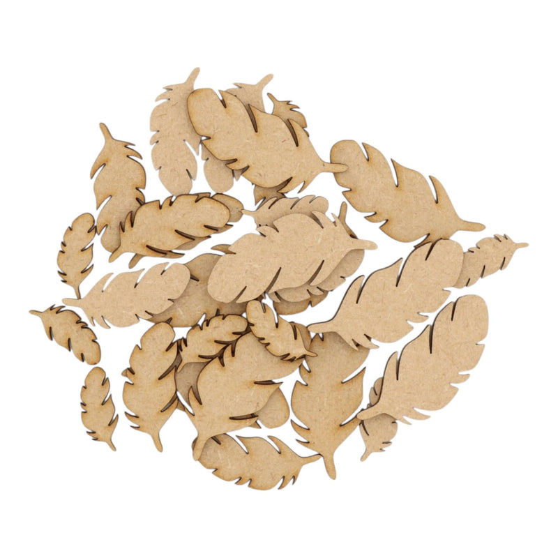 Feather MDF Craft Shape