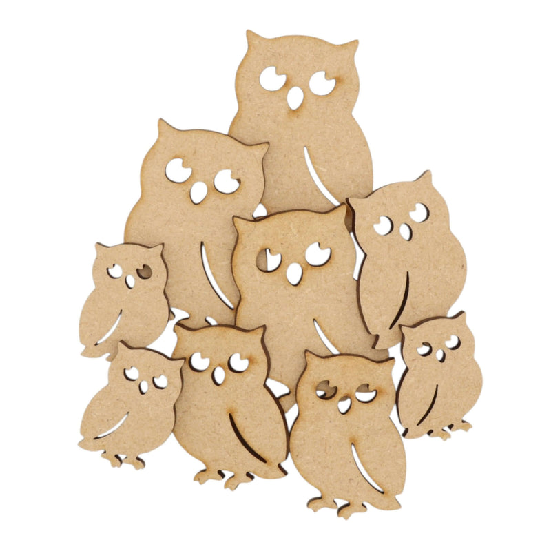 Owl MDF Craft Shape