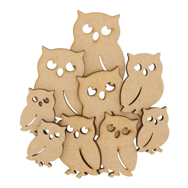 Owl MDF Craft Shape