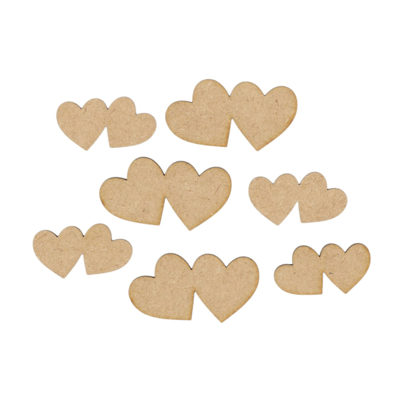 MDF Double Heart S2
