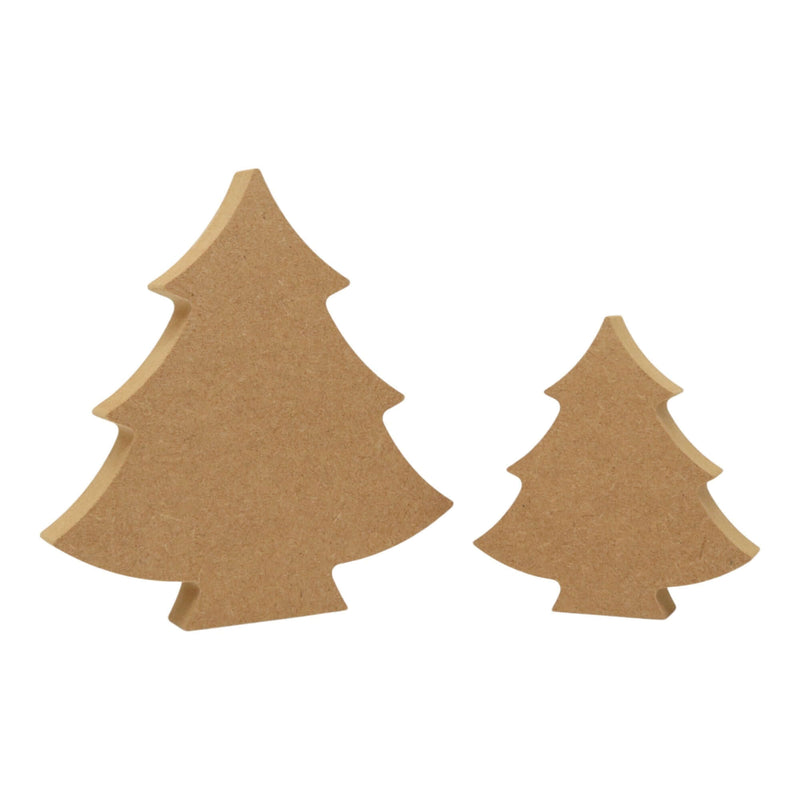 MDF Freestanding Christmas Tree Shape S1