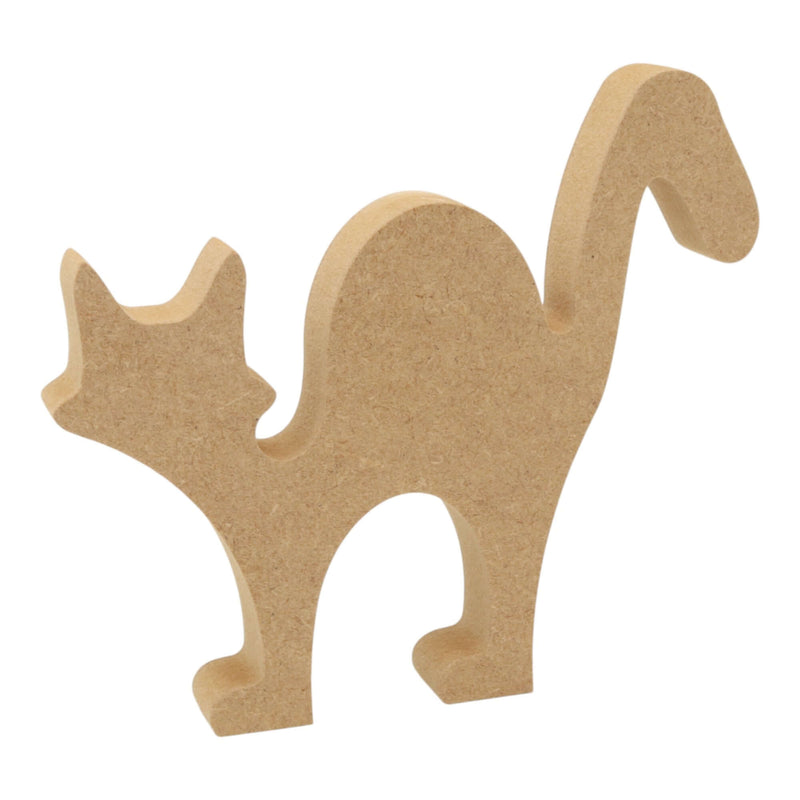 MDF Freestanding Cat Shape