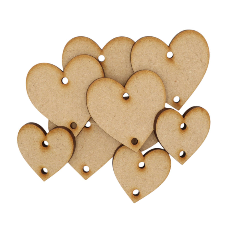MDF Heart with Hole S4