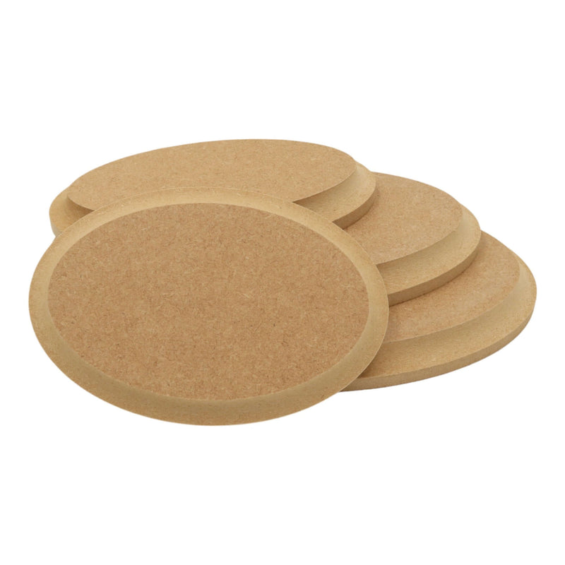 MDF Oval Plaque Shape - Cove Edge