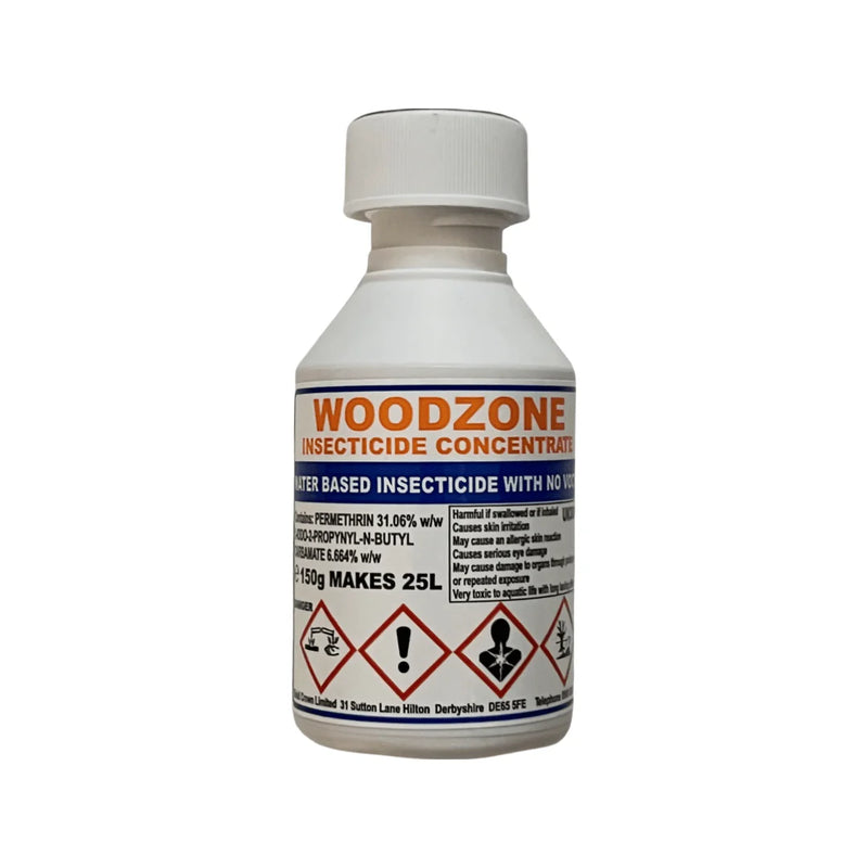 Woodzone Insecticide - Eradication and Prevention of Wood-Boring Insects