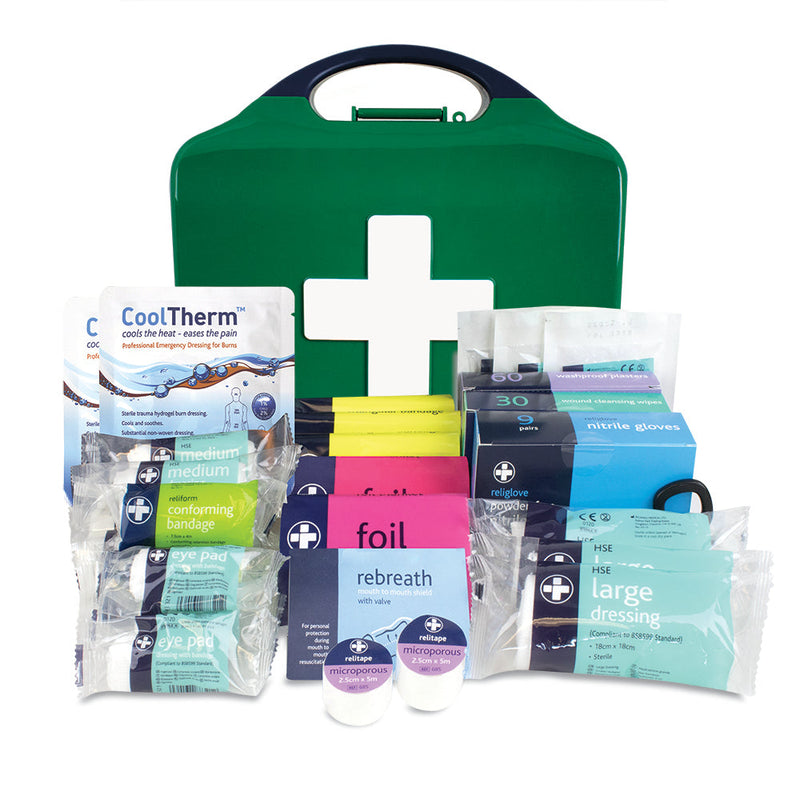 Workplace First Aid Kit – British Standard Compliant (Medium)