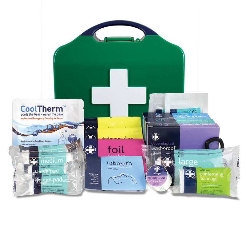 Workplace First Aid Kit - British Standard Compliant - Small