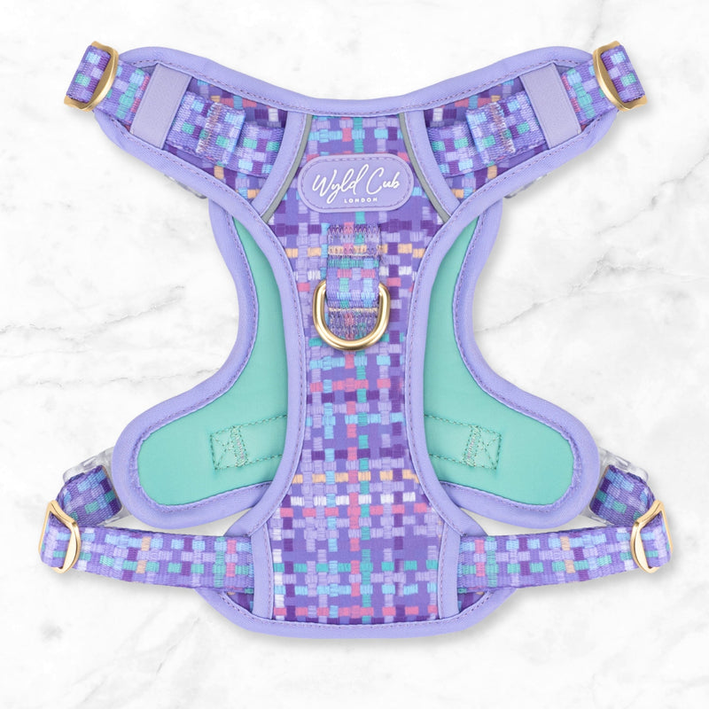 Step & Switch® Dog Harness: Belgravia Sugarplum