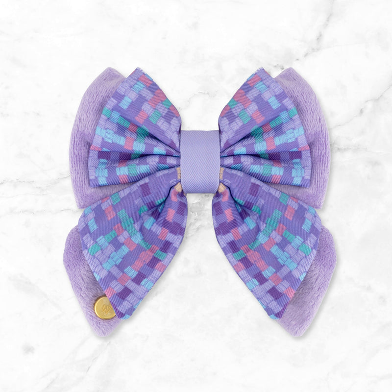Dog Butterfly Bow: Belgravia Sugarplum