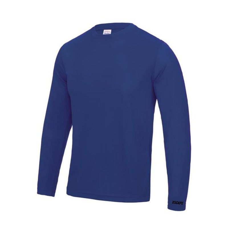 X5CAPE Basic Mens Long Sleeve Mountain Bike Jersey