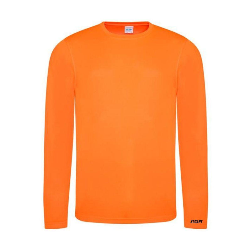 X5CAPE Basic Mens Long Sleeve Mountain Bike Jersey