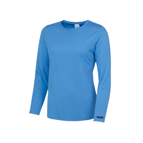 X5CAPE Basic Womens Long Sleeve Mountain Bike Jersey