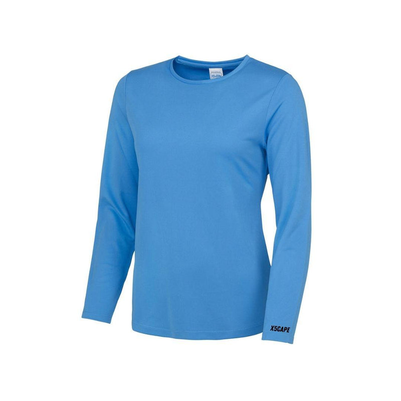 X5CAPE Basic Womens Long Sleeve Mountain Bike Jersey