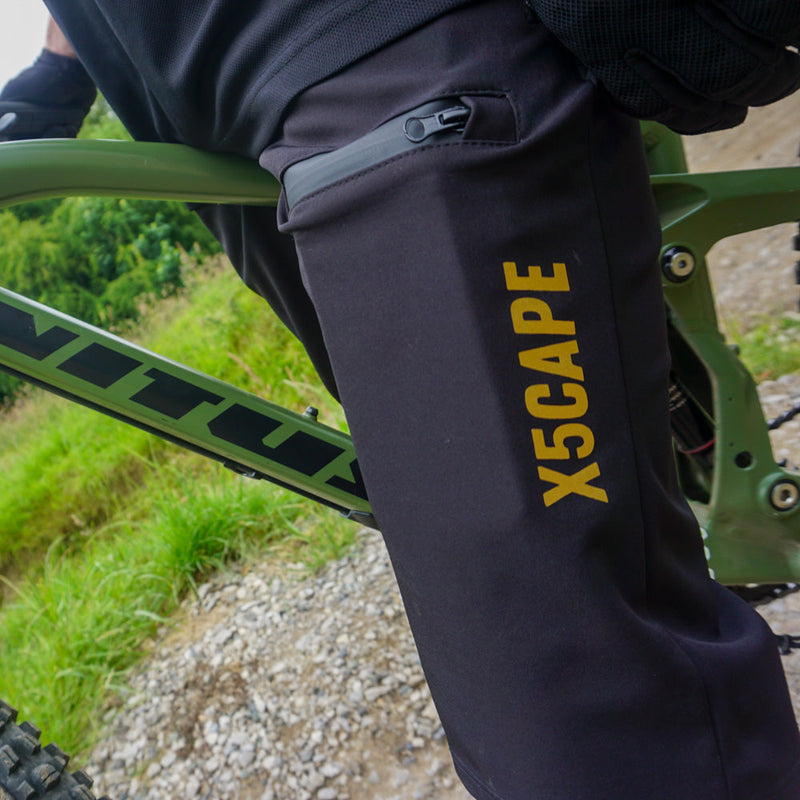 X5CAPE Rebellion Custom MTB Shorts - Black