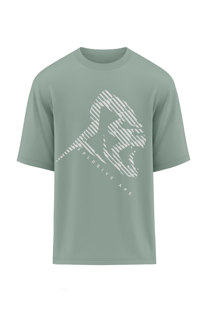 XAPE Blinder Oversized Tee - Sage