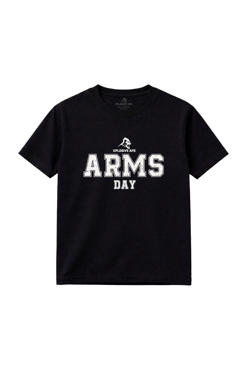 XAPE Arms Day V1 Tee - Black