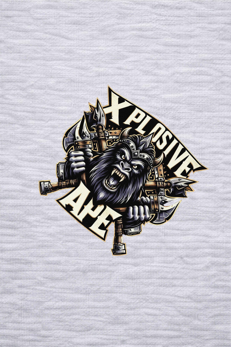XAPE Battle Axe Tee - Sports Grey