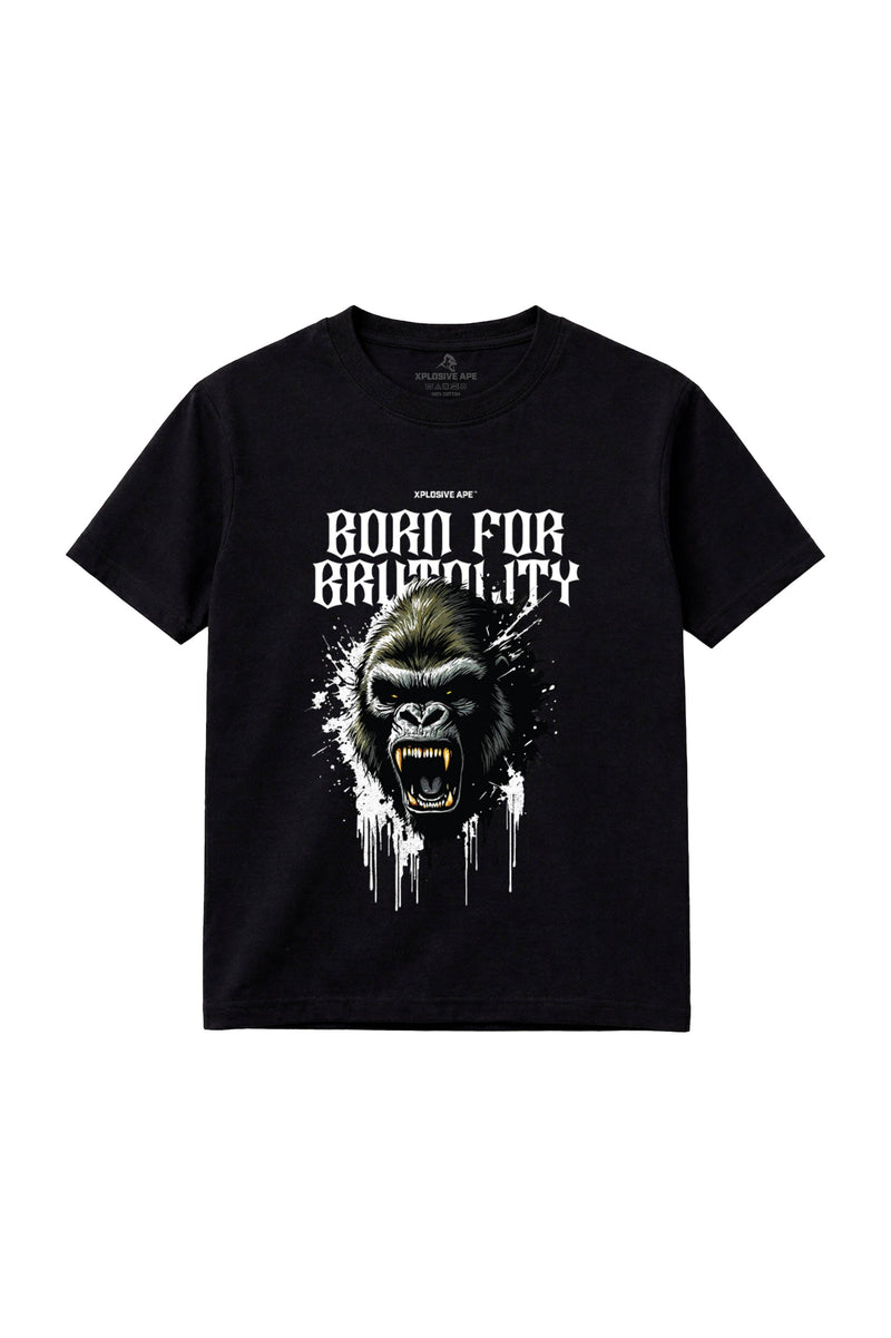 XAPE Brutal Mode Tee - Black