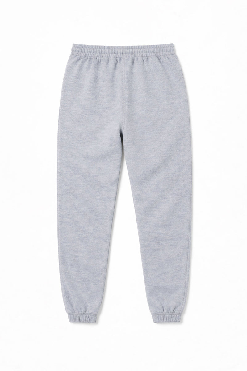 XAPE Classic Brush Script Joggers - Heather Grey