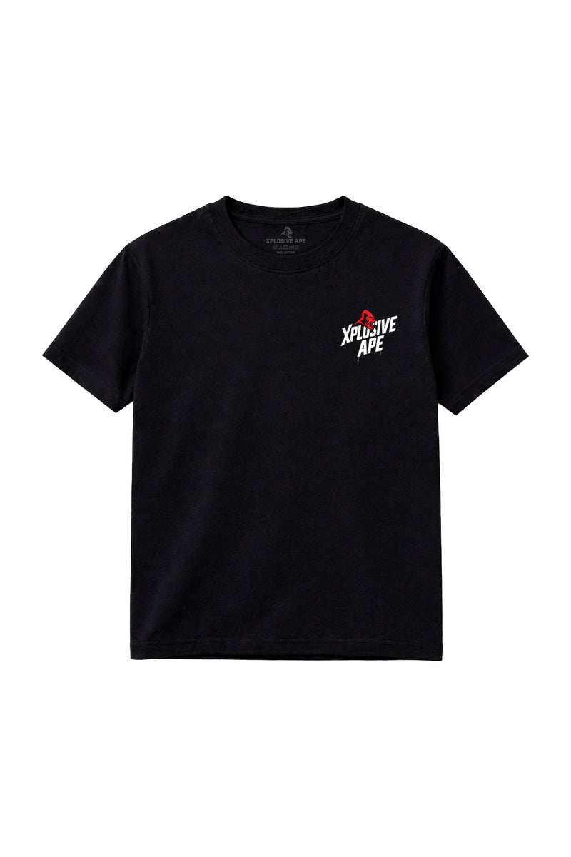 XAPE Classic Stencil Logo Tee - Black