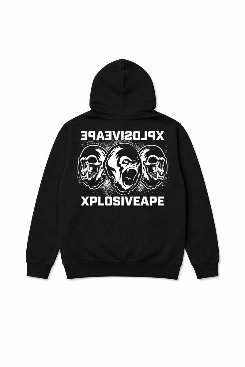 XAPE De-Evolve Hoodie - Black