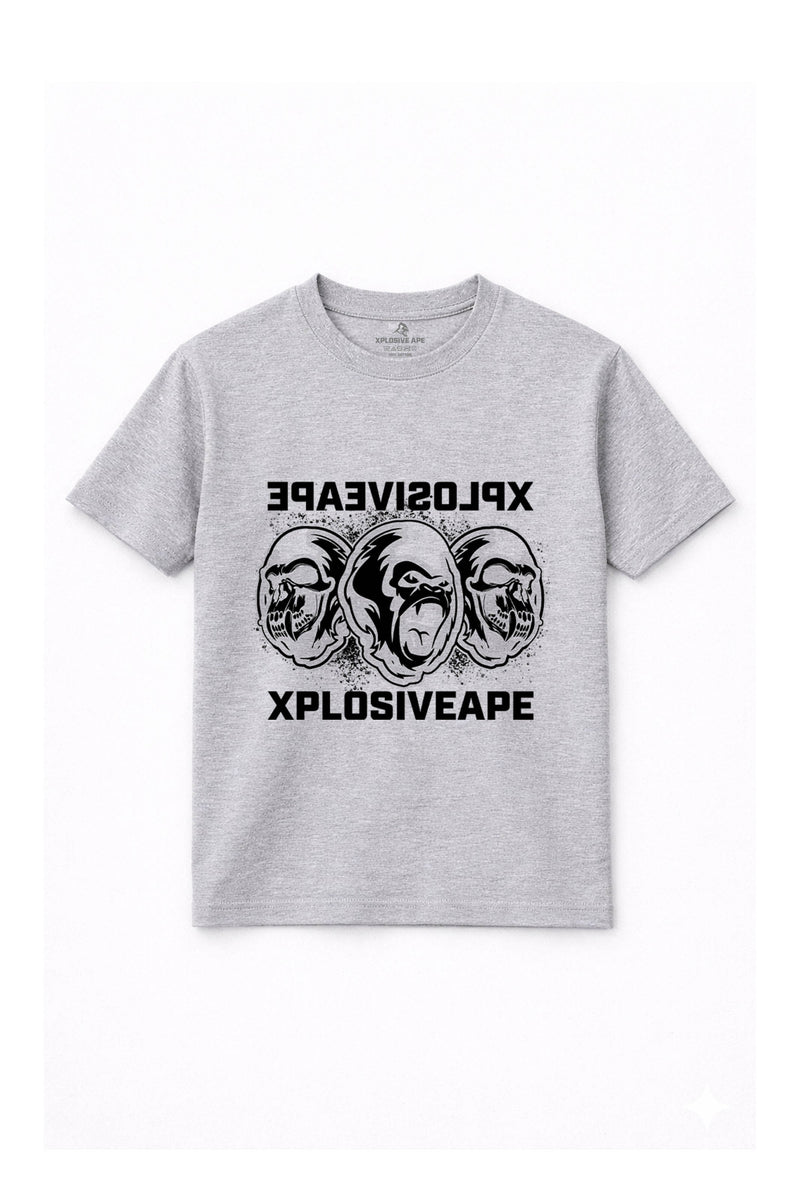 XAPE De-Evolve Tee - Sports Grey
