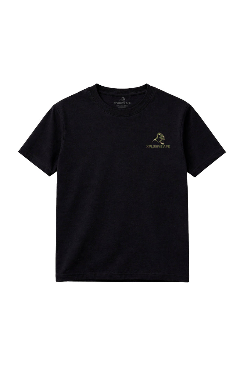 XAPE Essential Camo Tee - Black